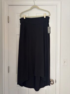 Athleta Black High-Low Flow Maxi Skirt
